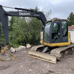 2012 John Deere 75D hydrayulic excavator for sale