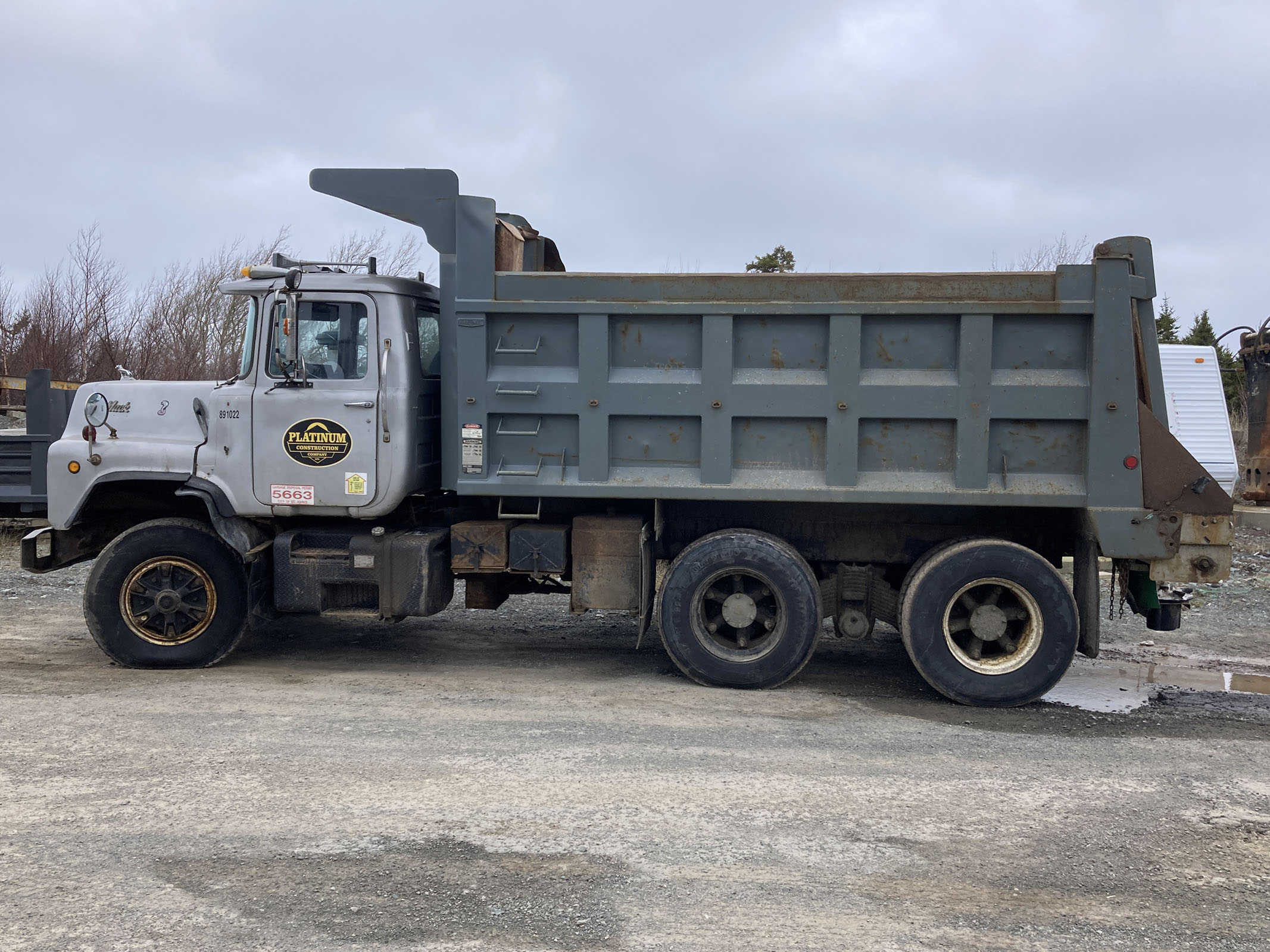 1989 Mack Dm690s Dump Truck Eastern Frontier Atlantic