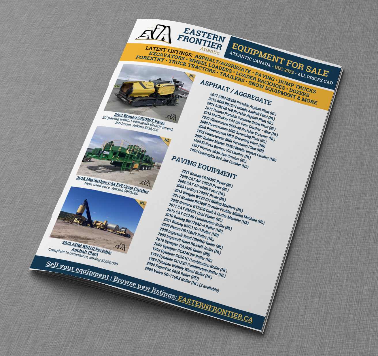 CATALOG Eastern Frontier Atlantic